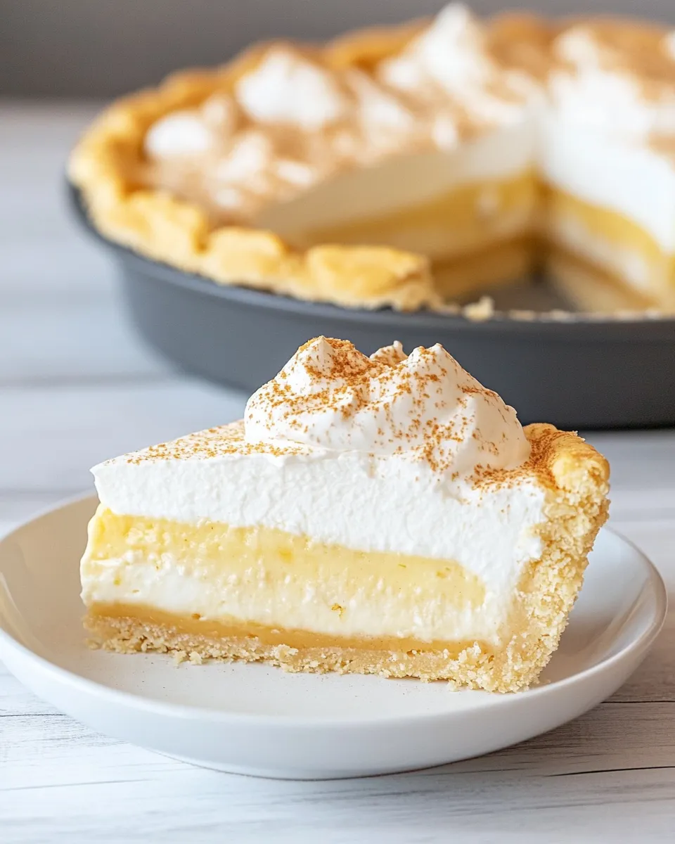 Classic Tres Leches Pie image
