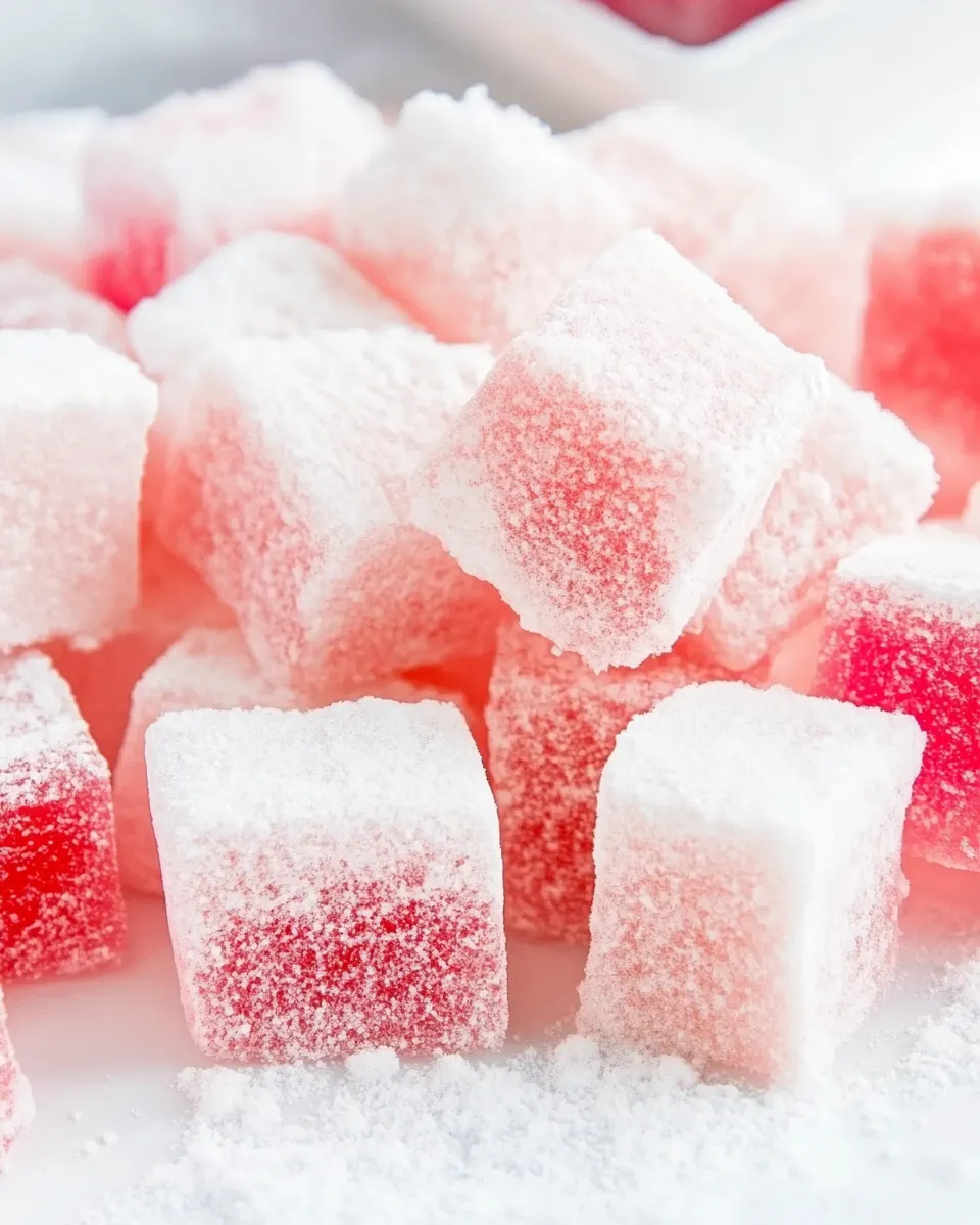 Easy Turkish Delight Recipe shot