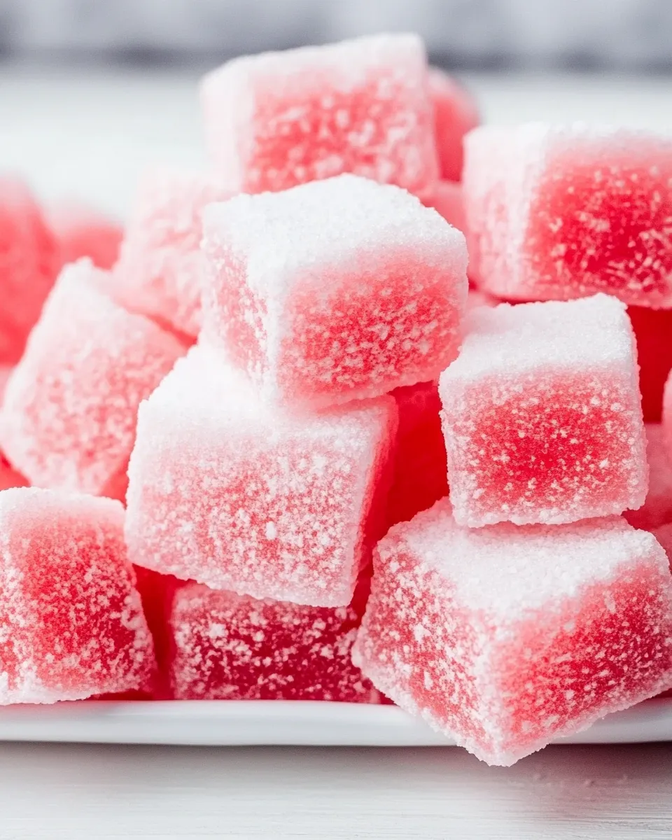 Delicious Turkish Delight Recipe dish photo