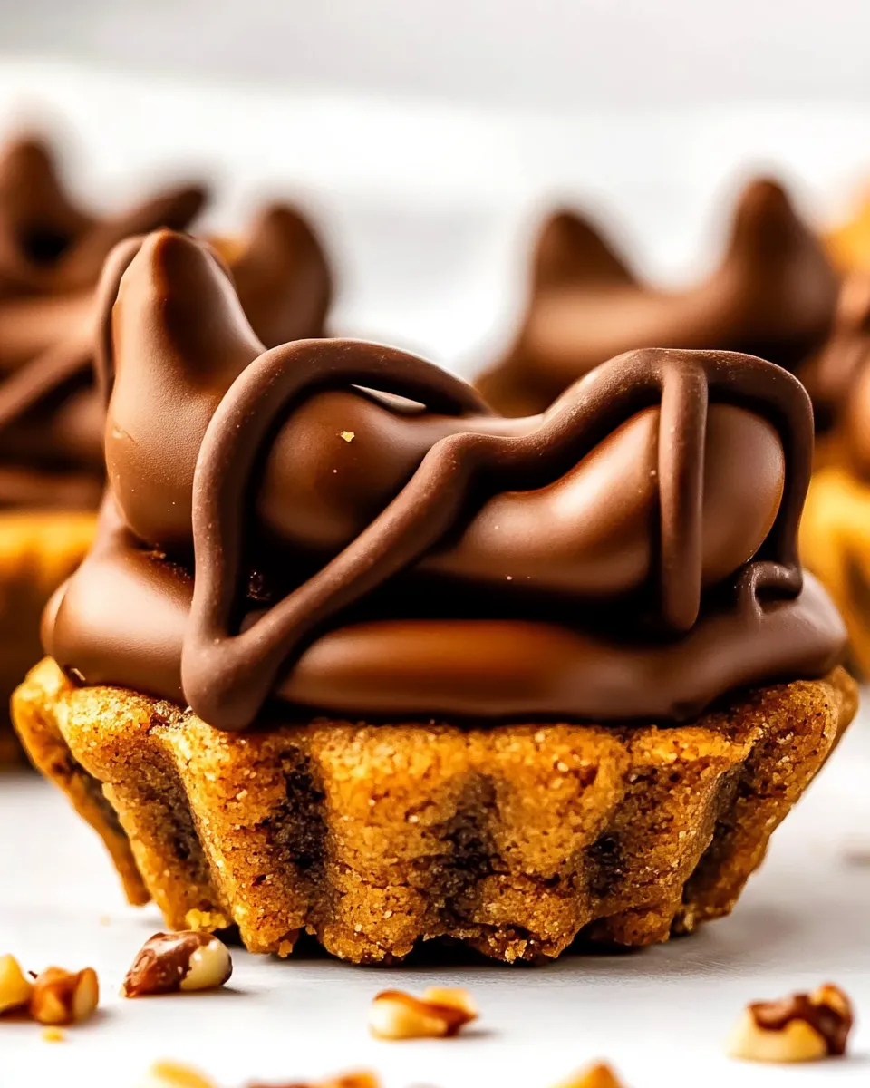 Perfect Turtle Cookie Cups dish photo