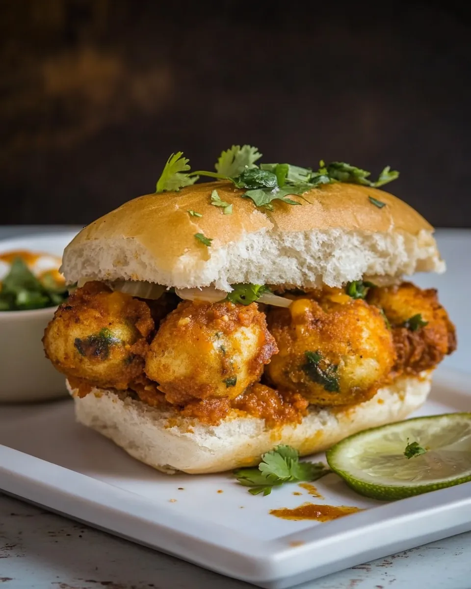 Homemade Vada Pav (Mumbai Burger) Recipe photo