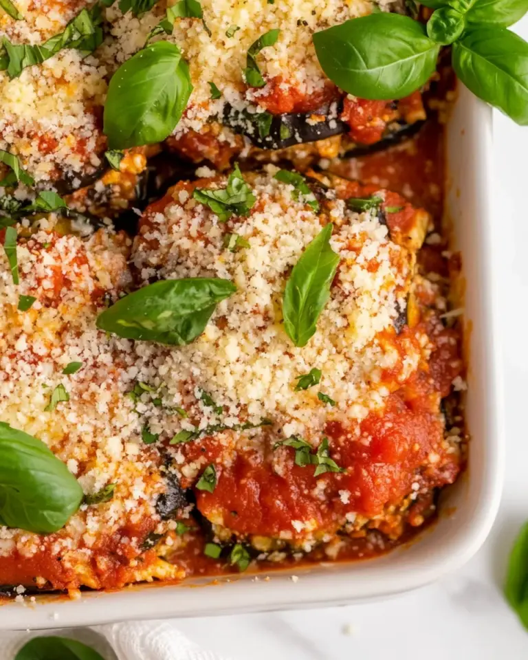 Homemade Vegan Eggplant Parmesan photo