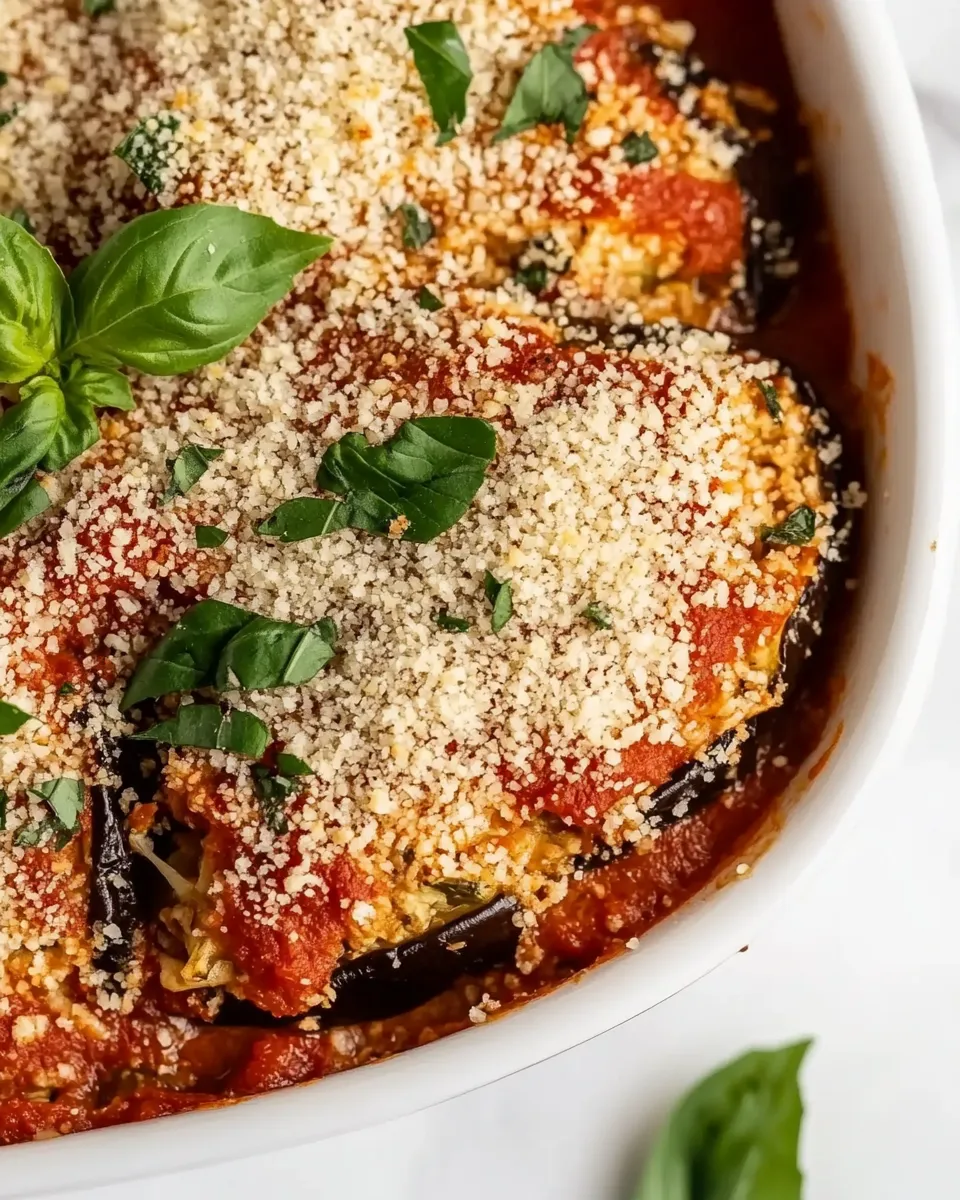 Classic Vegan Eggplant Parmesan image