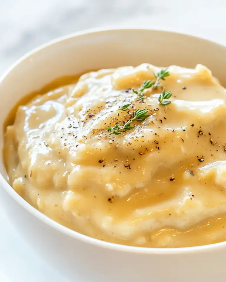 Homemade Vegan Onion Gravy photo