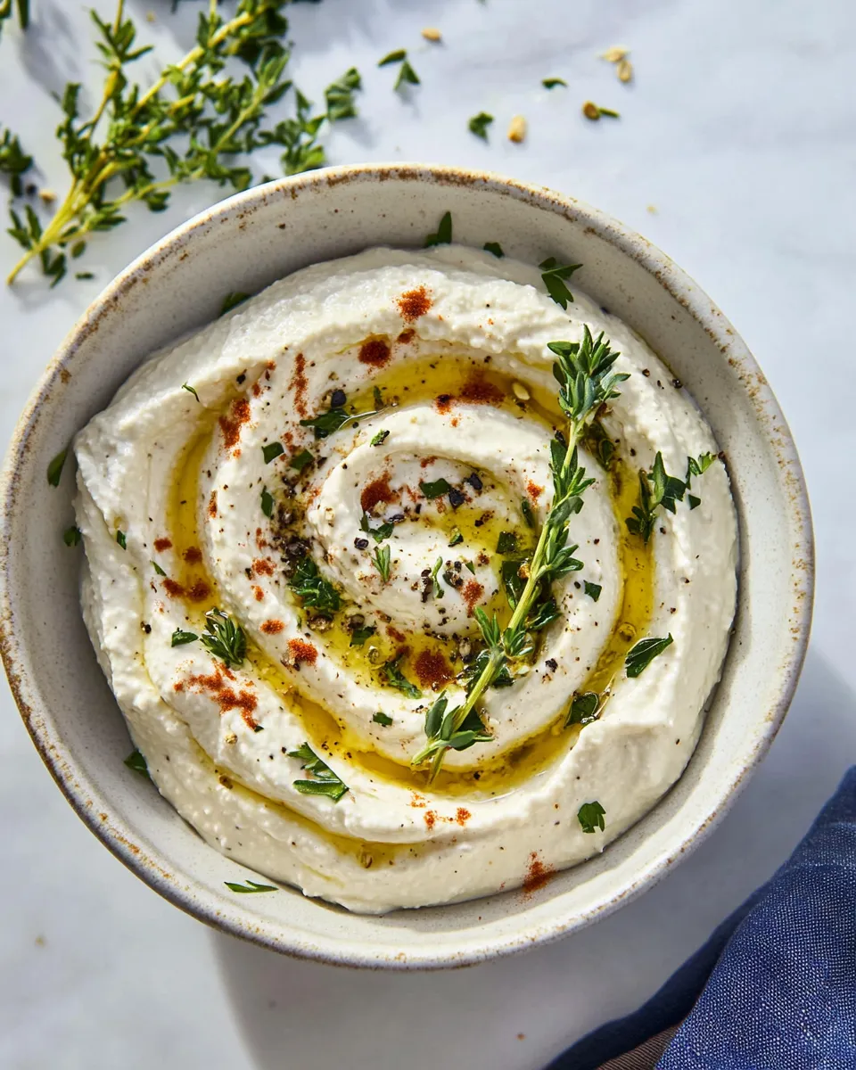 Tasty Vegan Ricotta shot