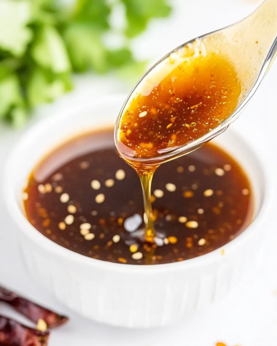 Homemade Vegan Teriyaki Sauce (Oil-Free!) food shot