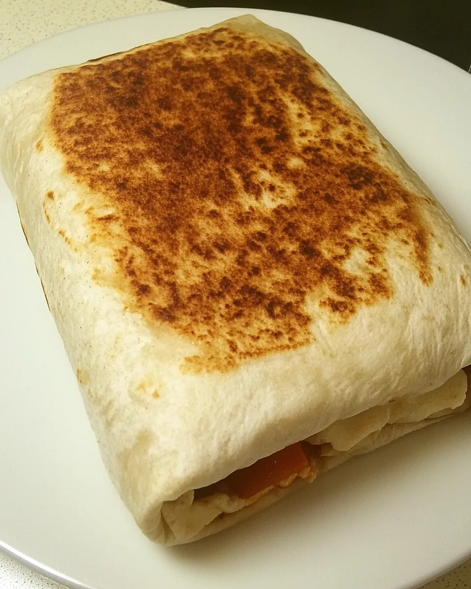 Homemade Vegetarian Burritos photo