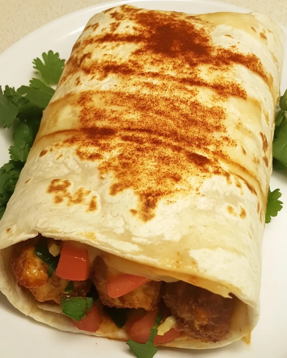 Easy Vegetarian Burritos recipe photo