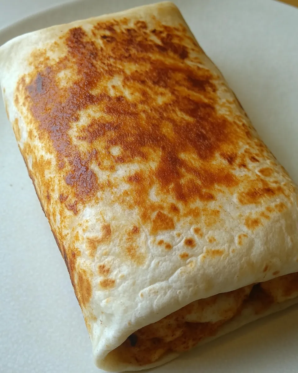 Delicious Vegetarian Burritos shot