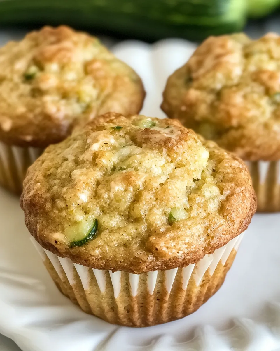 Delicious Zucchini Cream Cheese Muffins image
